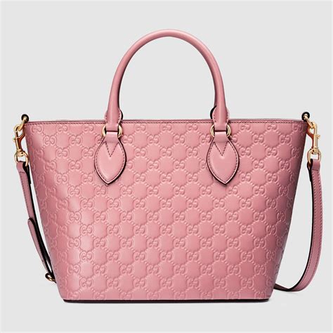 gucci pink leather bag|genuine leather Gucci bags.